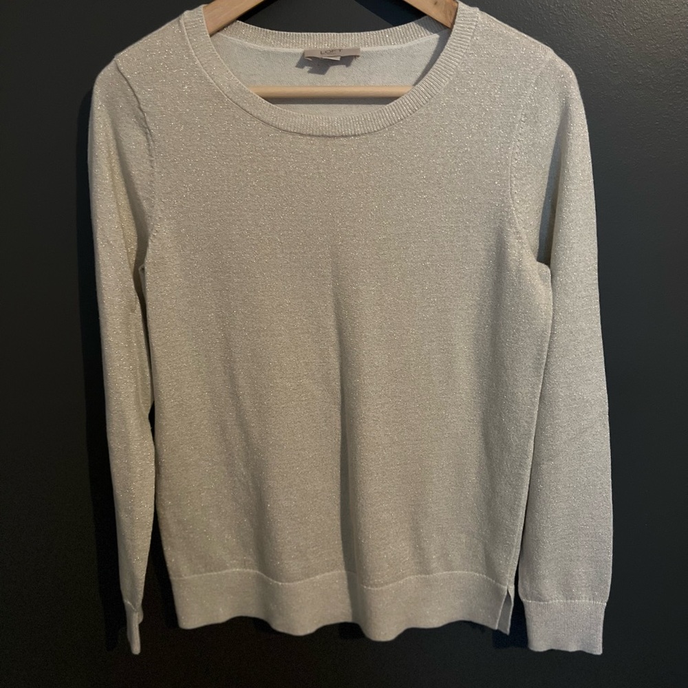 Loft Shimmer Sweater